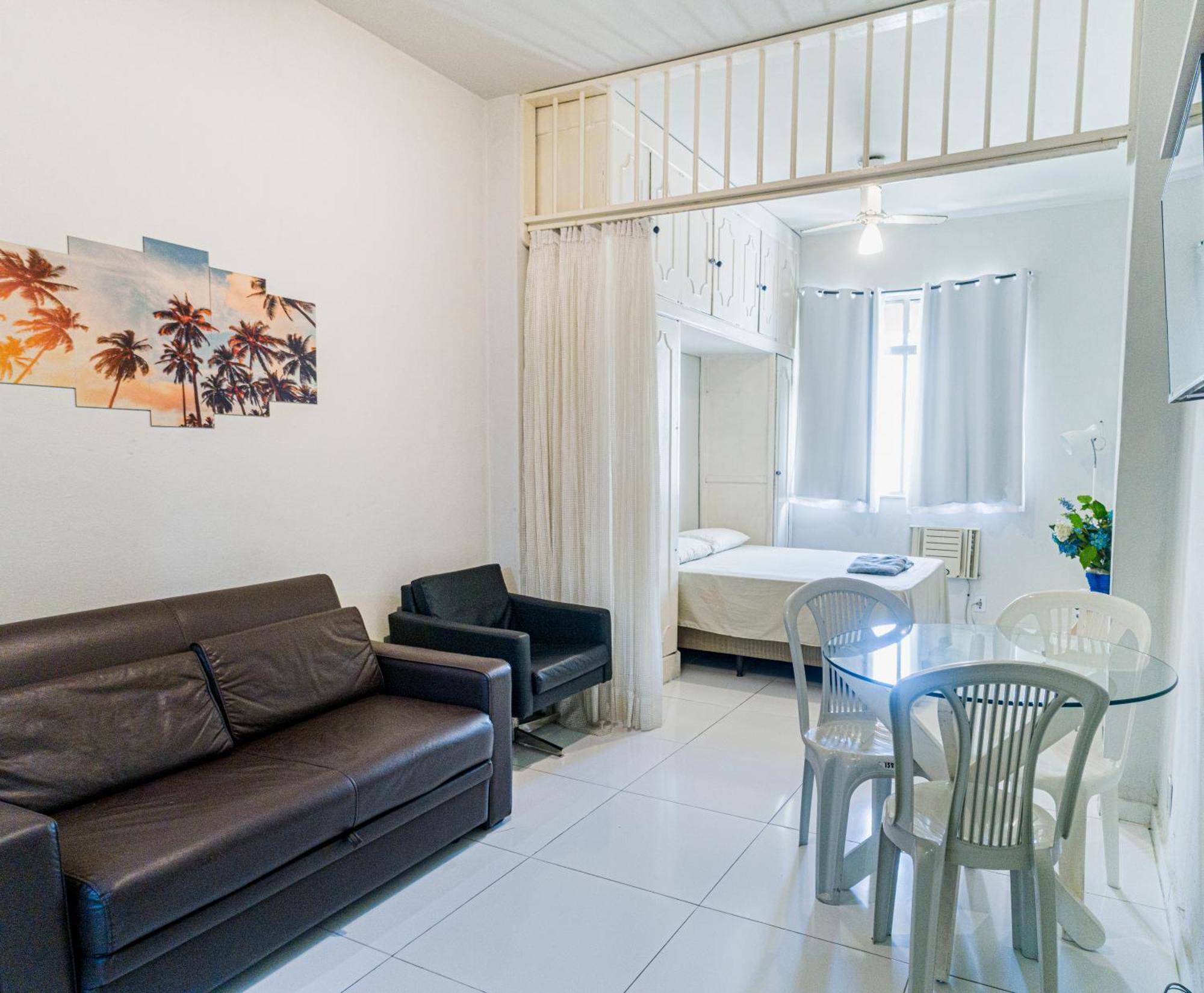Studio Completo Na Praia De Copacabana Com Ar, Wifi, Netflix, Ate 4 Pessoas, Fundos Claro E Silencioso, Pauloangerami Pj135 Rio de Janeiro Dış mekan fotoğraf