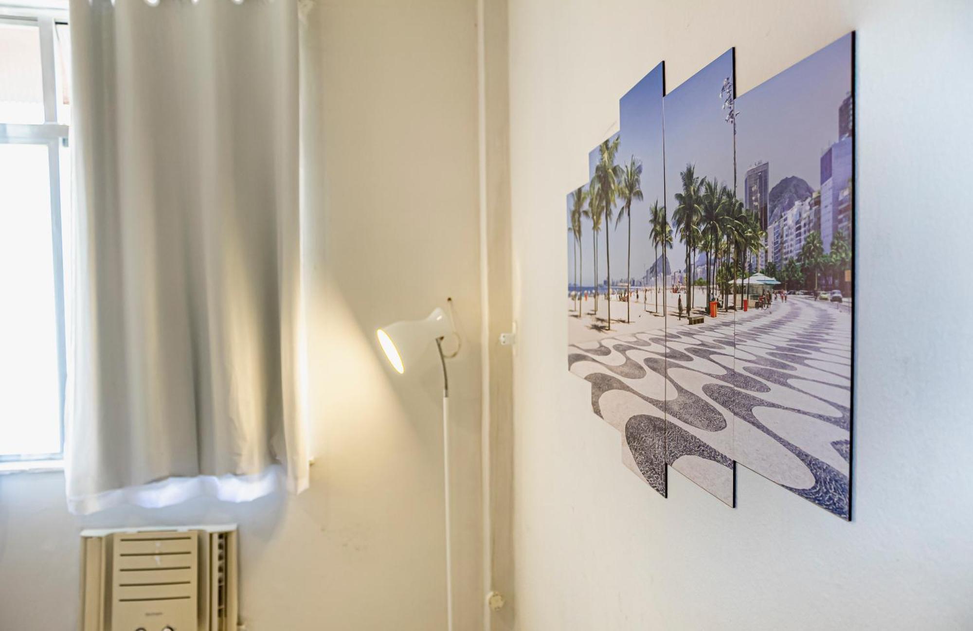 Studio Completo Na Praia De Copacabana Com Ar, Wifi, Netflix, Ate 4 Pessoas, Fundos Claro E Silencioso, Pauloangerami Pj135 Rio de Janeiro Dış mekan fotoğraf